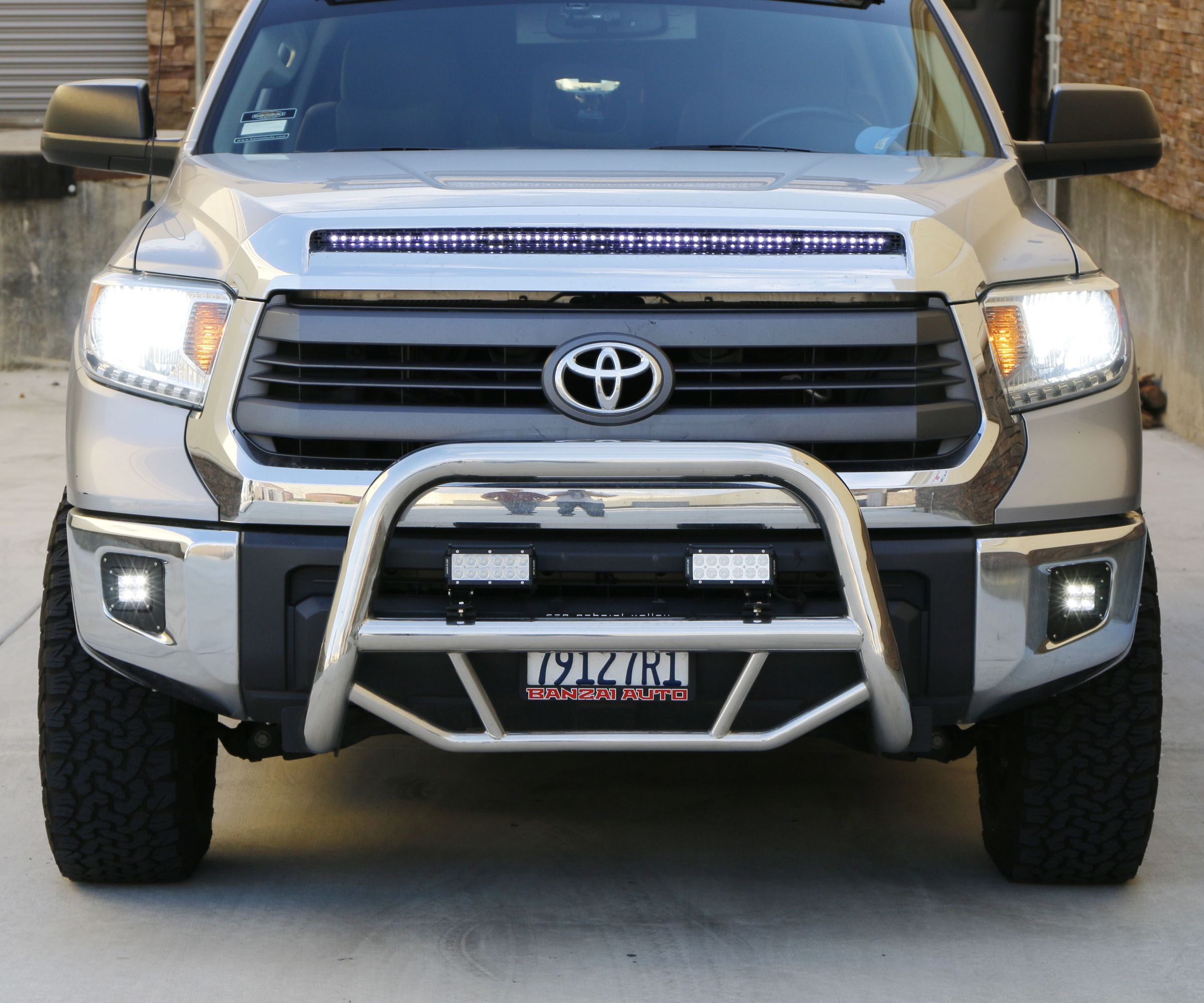 Install IJDMTOY 2014-up Toyota Tundra LED Fog Light