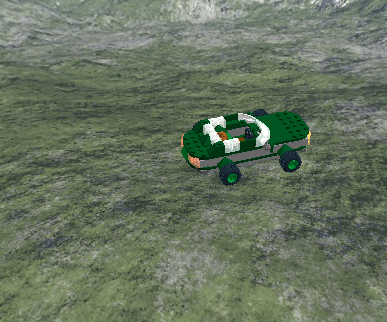 Lego Green Car