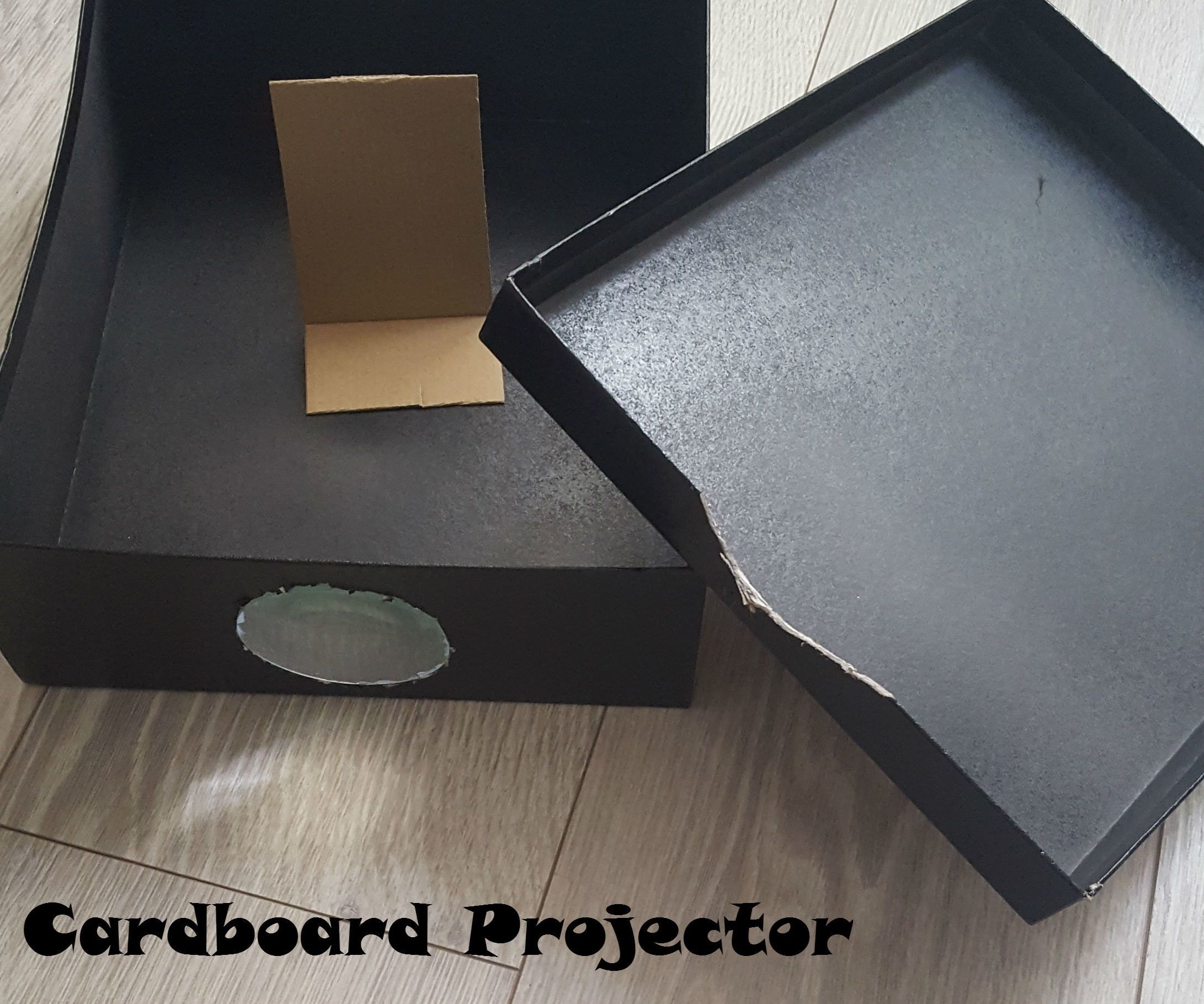 Cardboard Projector