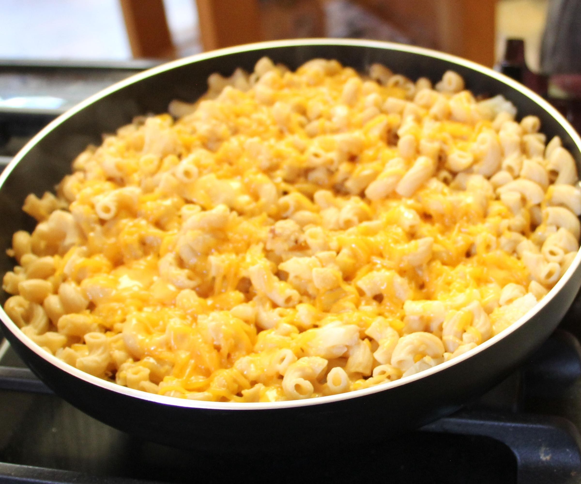Stove Top Cauliflower Mac and Cheese for Two