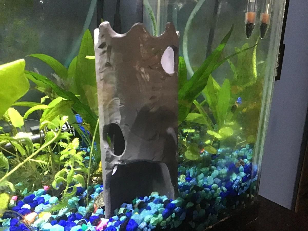 DIY PVC Aquarium Decorations 9 Steps Instructables