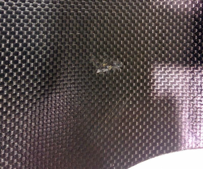 Repair a Racing Fibreglass/Honeycomb Rowing Shell