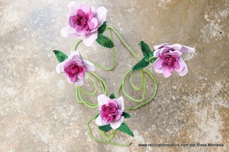Adding the Stem of the Rose