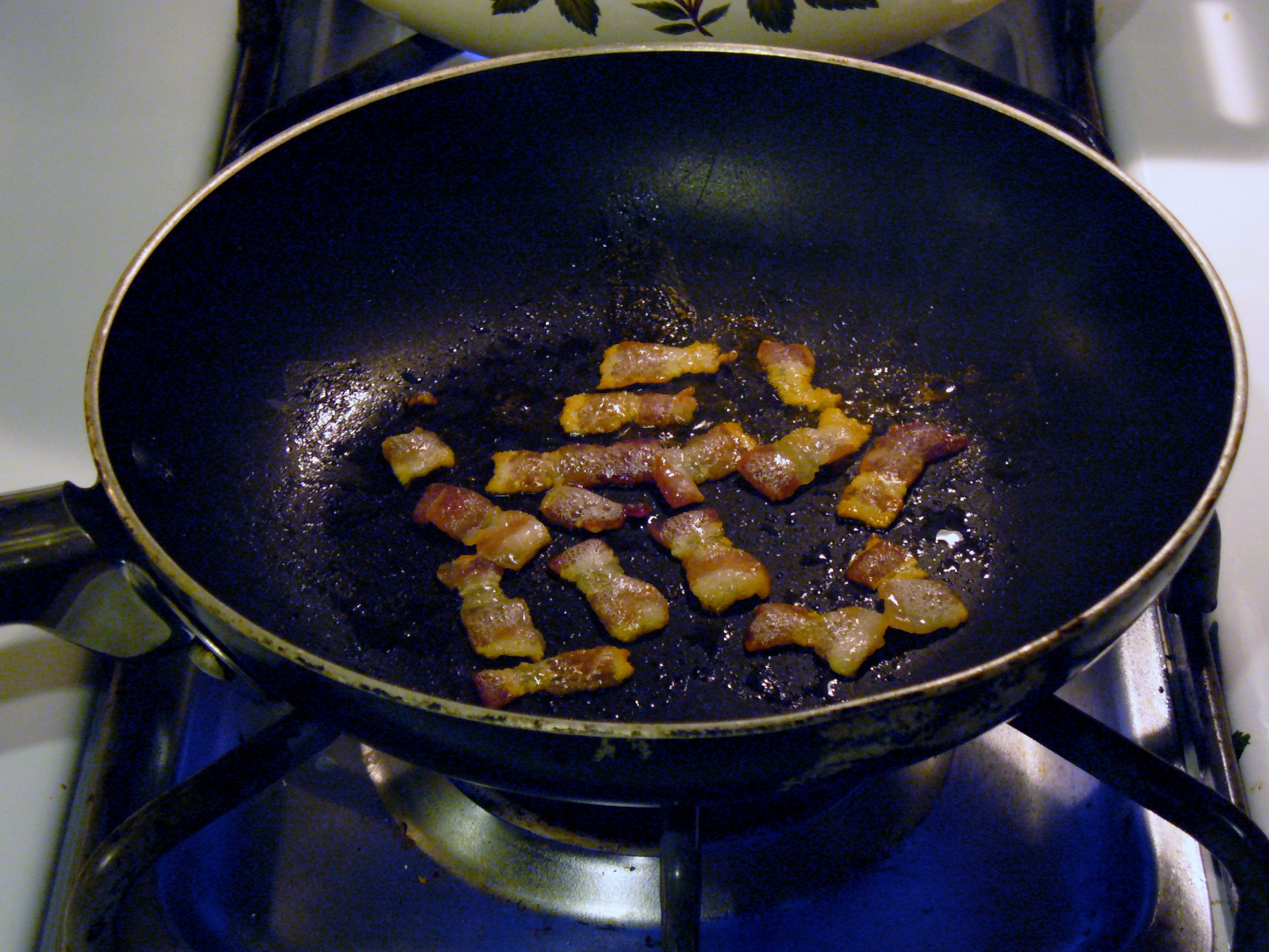 Four Ingredient Carbonara (bacon and Eggs Pasta) 5 Steps (with