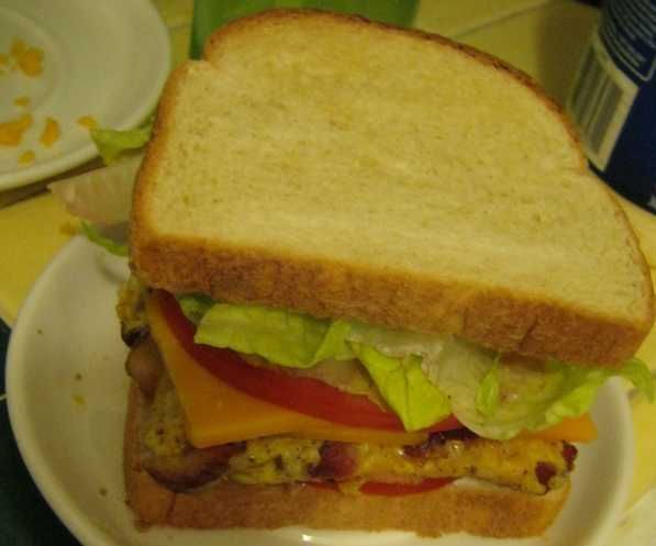 Square Breakfast Sandwich