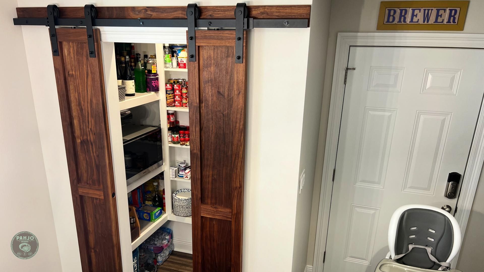 Double Sliding Pantry Doors 14 Steps (with Pictures) Instructables