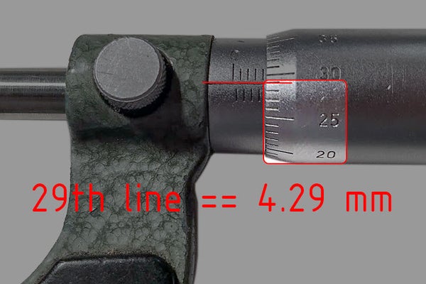 Reading the Thimble Graduation