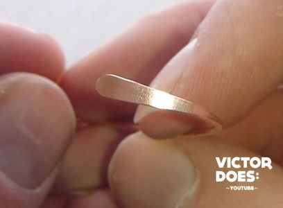 Simple Copper Ring - DIY Tutorial : 3 Steps (with Pictures) - Instructables