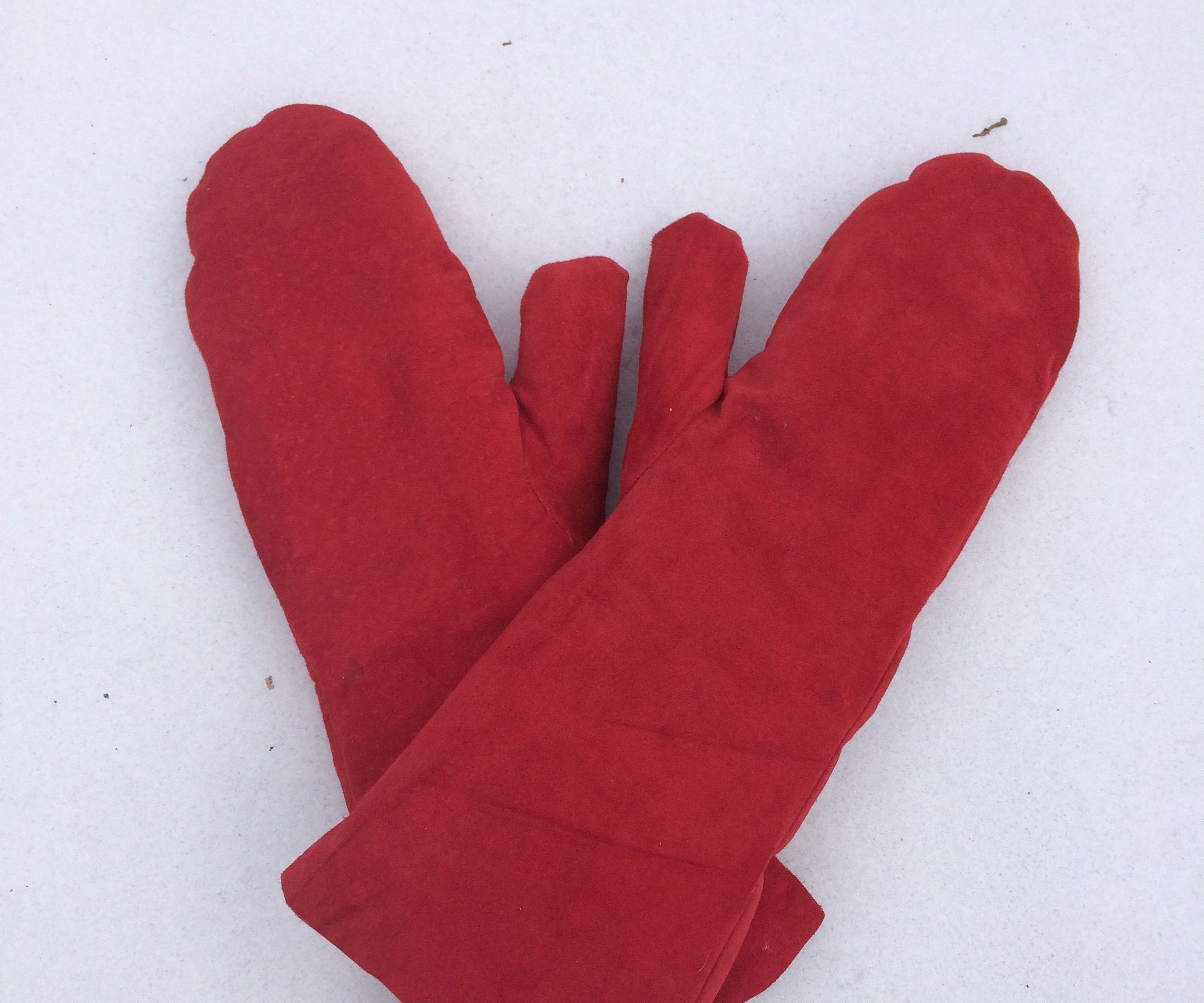 ARCTIC VORTEX MITTS (Leather, Fiberfill and Fleece)