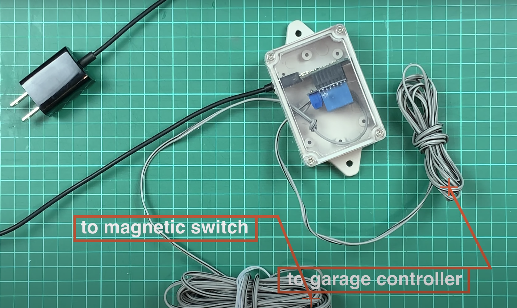 DIY Smart Garage Door Opener + Home Assistant Integration : 5 Steps ... Circuit Diagram