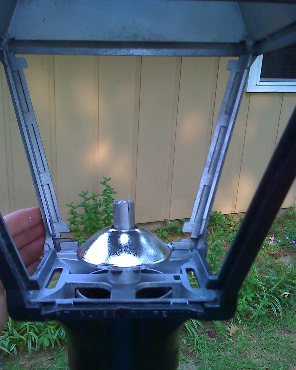 Solar Powered LED Lamp Post