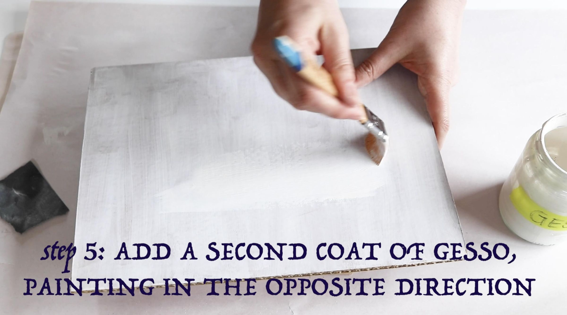 Recycled Cardboard Painting Surface 7 Steps Instructables