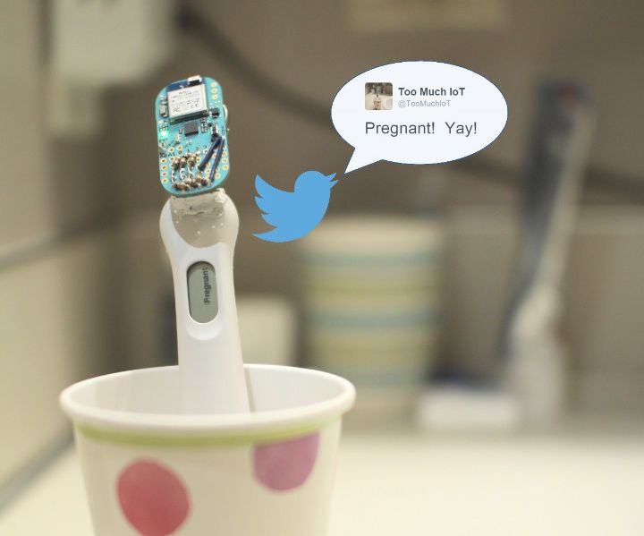 Tweeting Pregnancy Test