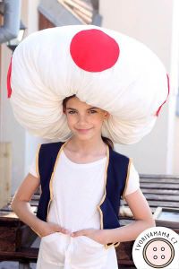 A Halloween Costume for Kids: Super Mario Toad
