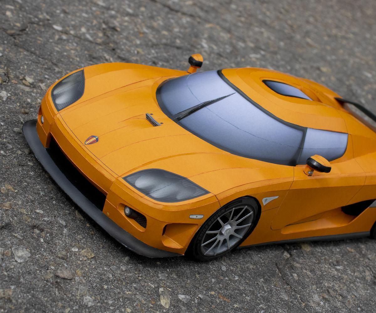 Koenigsegg CCX DIY Paper-Craft