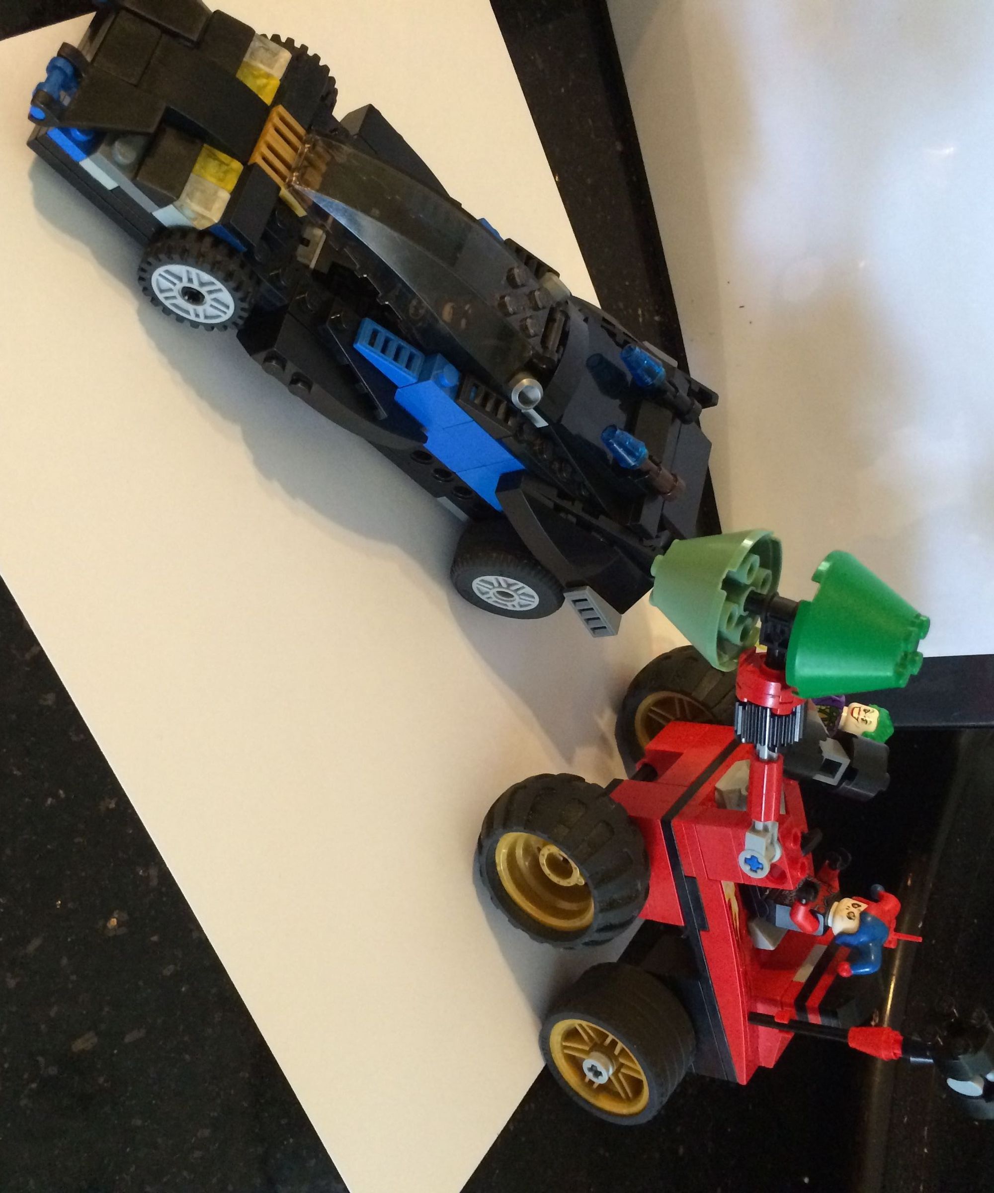LEGO Joker and Batmobile Chase