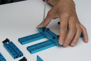 Stepper Motor and Electronic Modules Holder