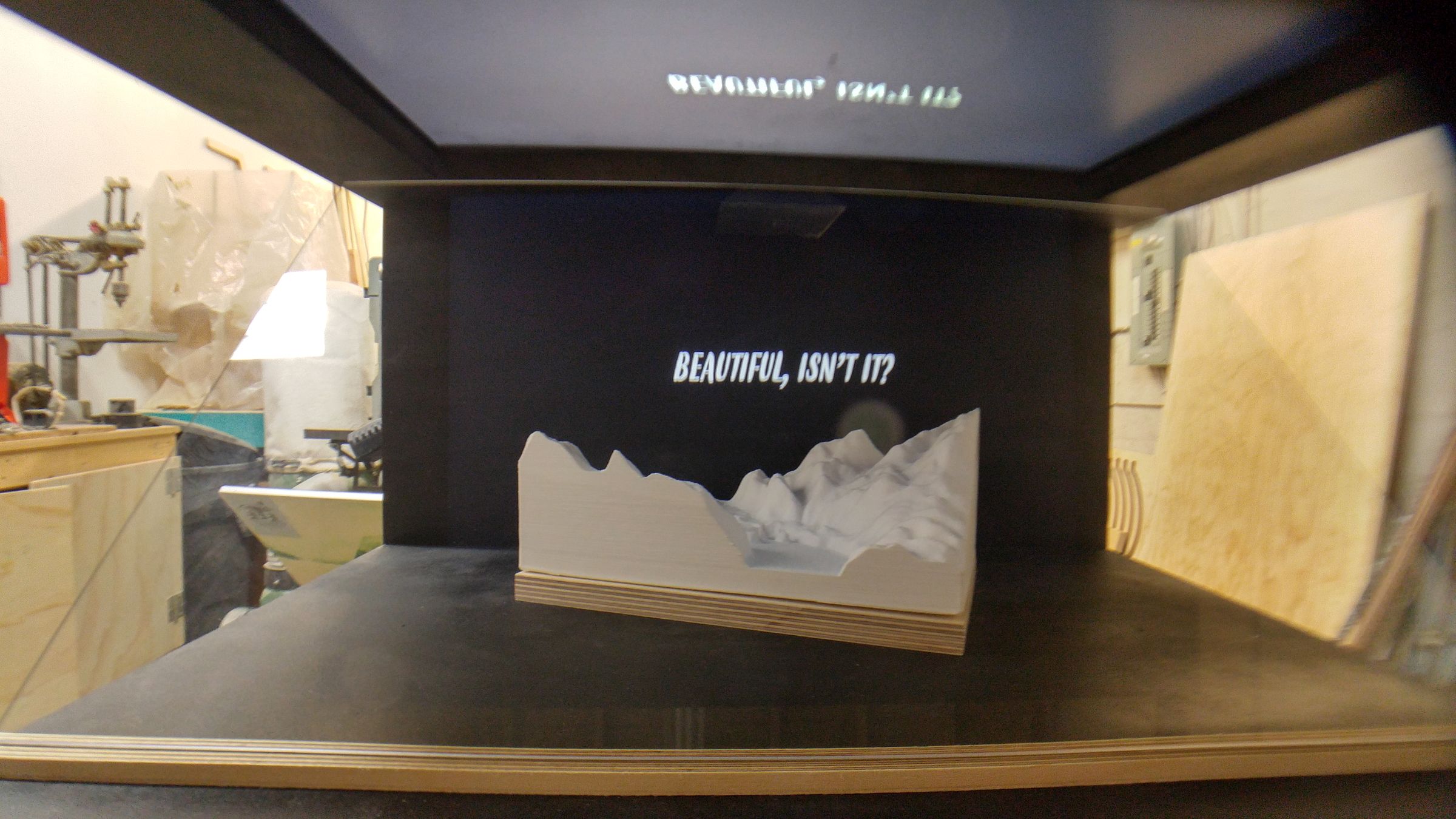 Hologram Display (Pepper's Ghost) Projector Part 2 9 Steps (with