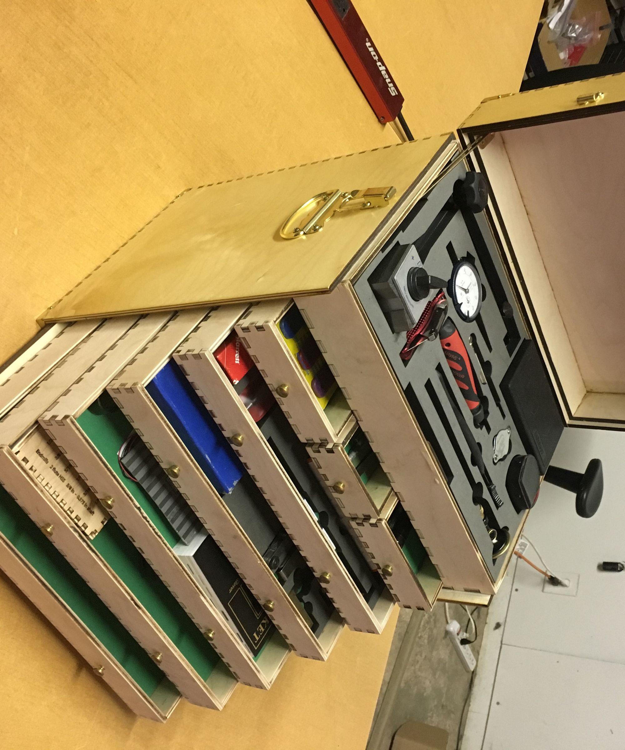 Laser Cut Machinist Toolbox