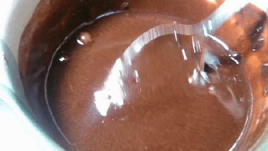 Making the Chocolate Glaze