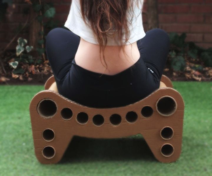 Casual Cardboard Stool