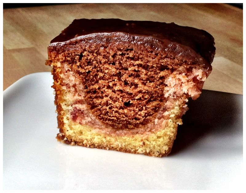 Neapolitan Bundt Cake