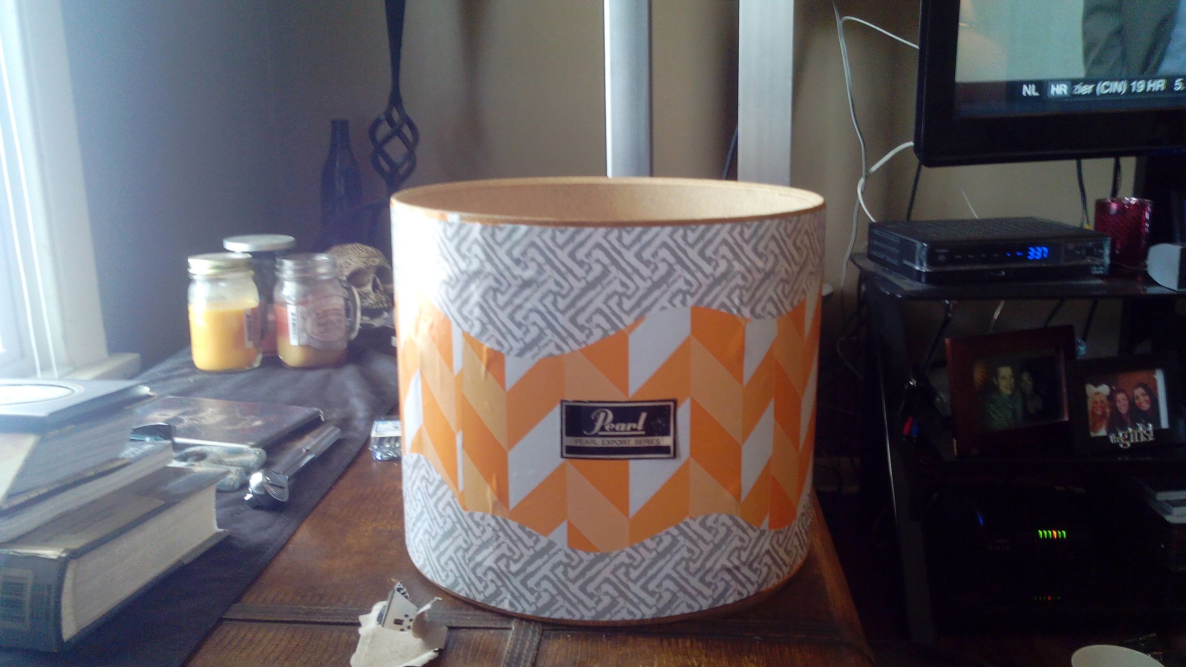 Drum Kit Rewrap 6 Steps Instructables