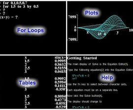 ESP32 Equation Solving Calculator