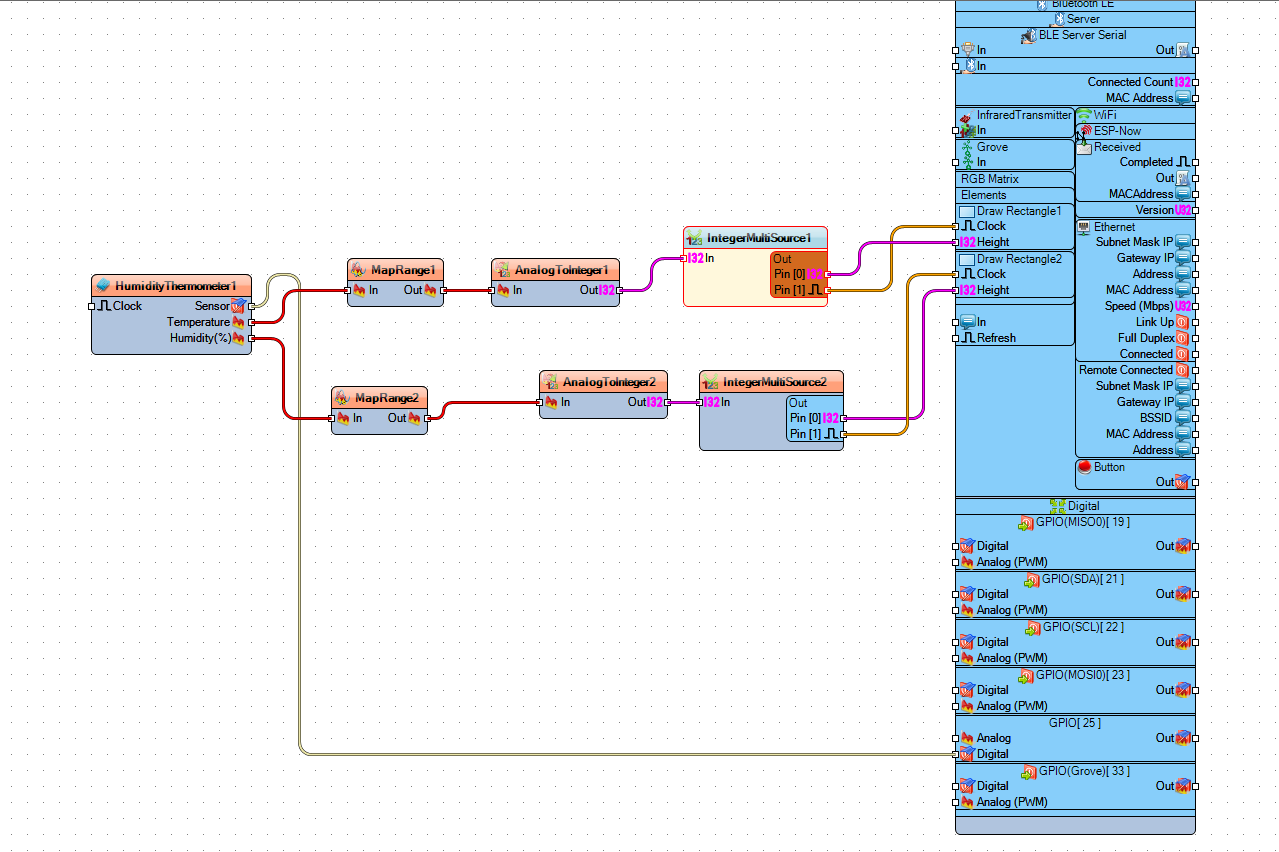 In Visuino Connect Components In Visuino Connect Components