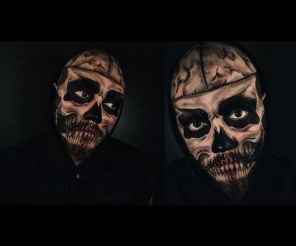 Rick Genest/ Tate Langdon Skull Makeup 