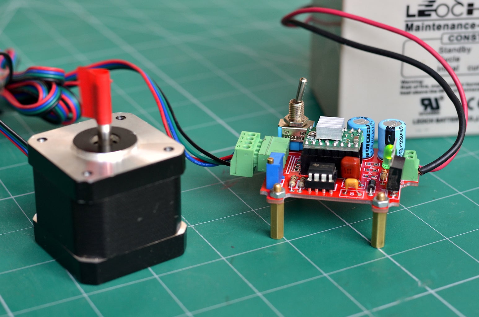 DIY Stepper Motor Controller : 6 Steps (with Pictures) Circuit Diagram