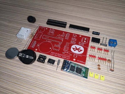 BT LED Matrix Display - 80x8 Px Arduino Based : 5 Steps (with Pictures ...