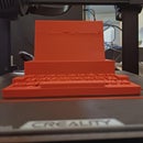 3d Printed Typewriter/ Book page Marker and Holder!