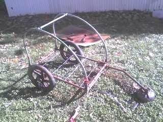 low $ offroad/cargo bicycle trailer conversion from kid trailer