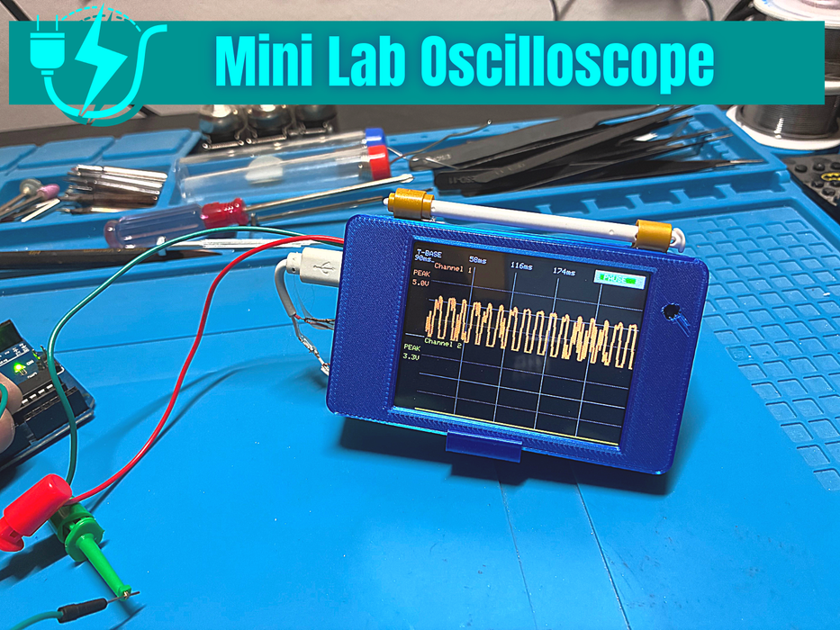 Mini Lab Portable Oscilloscope
