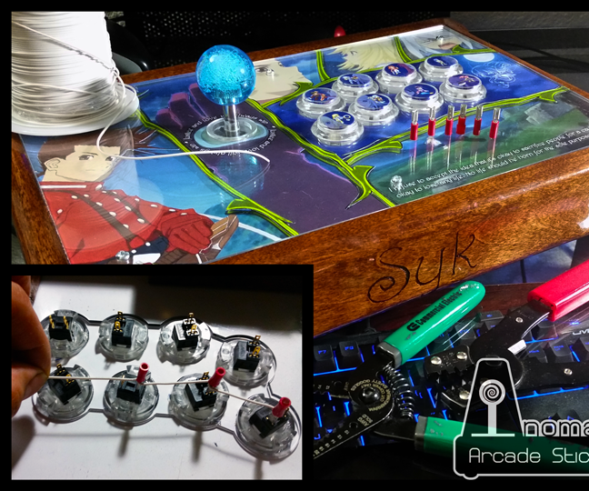 Arcade Stick Daisy Chain Wiring