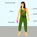 Becoming a Human 3D Printer