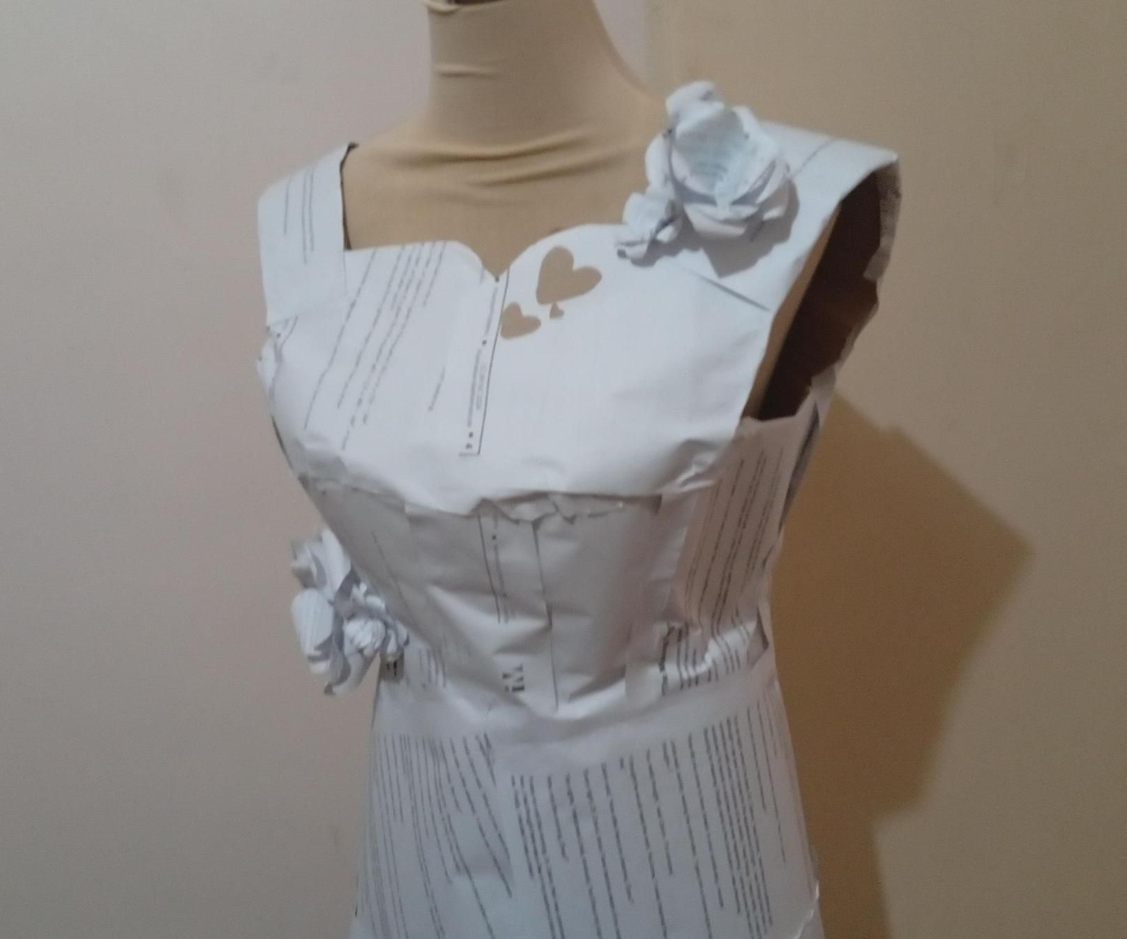 Homework Paper Dress!
