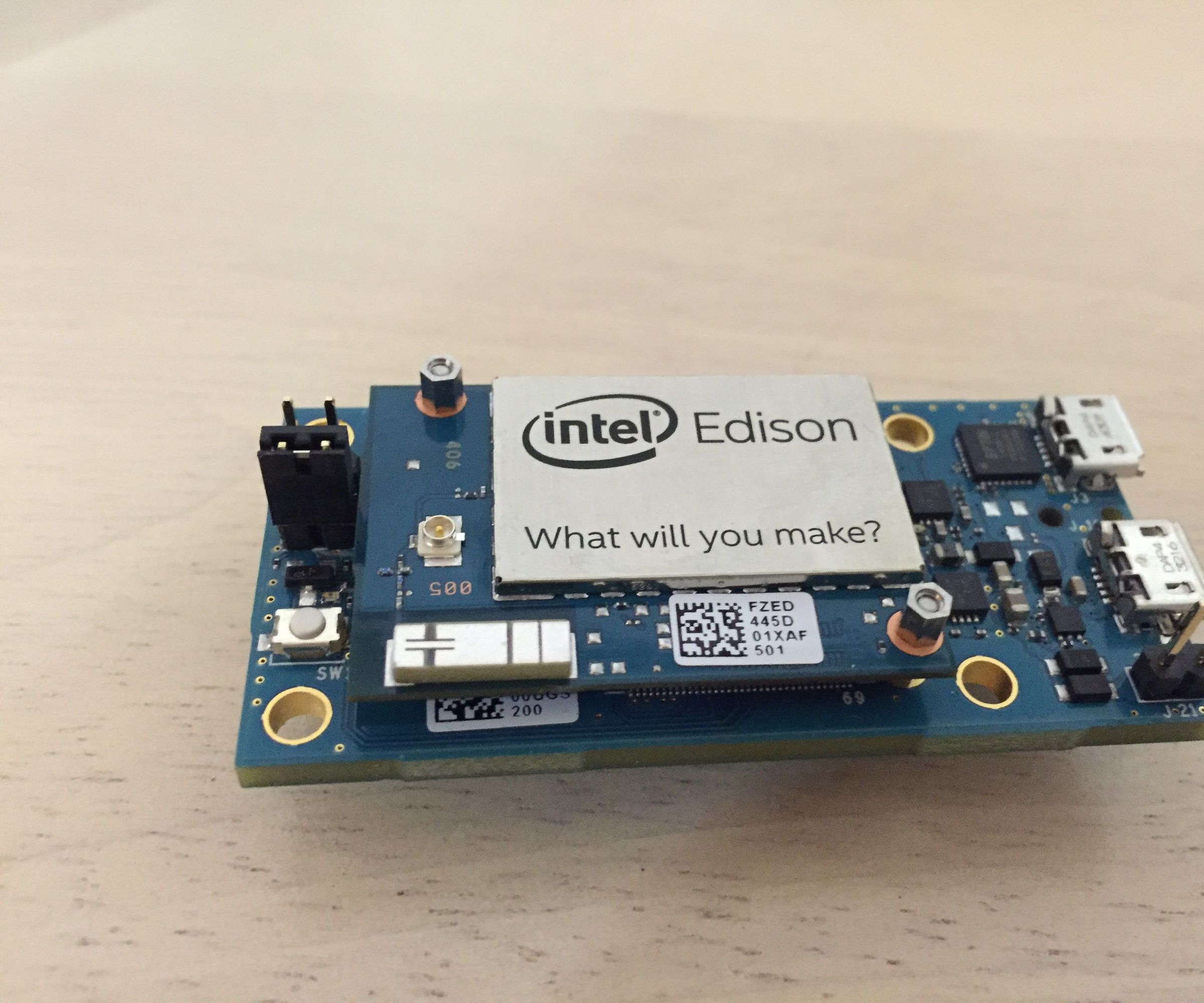 Edisonプログラミング