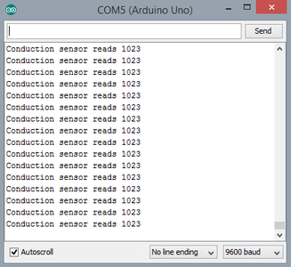 Open the Serial Monitor