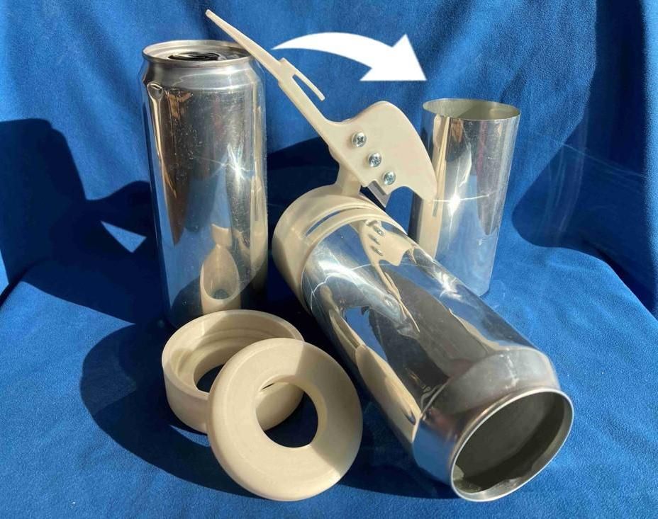 3D Printed Soda Can Slicer