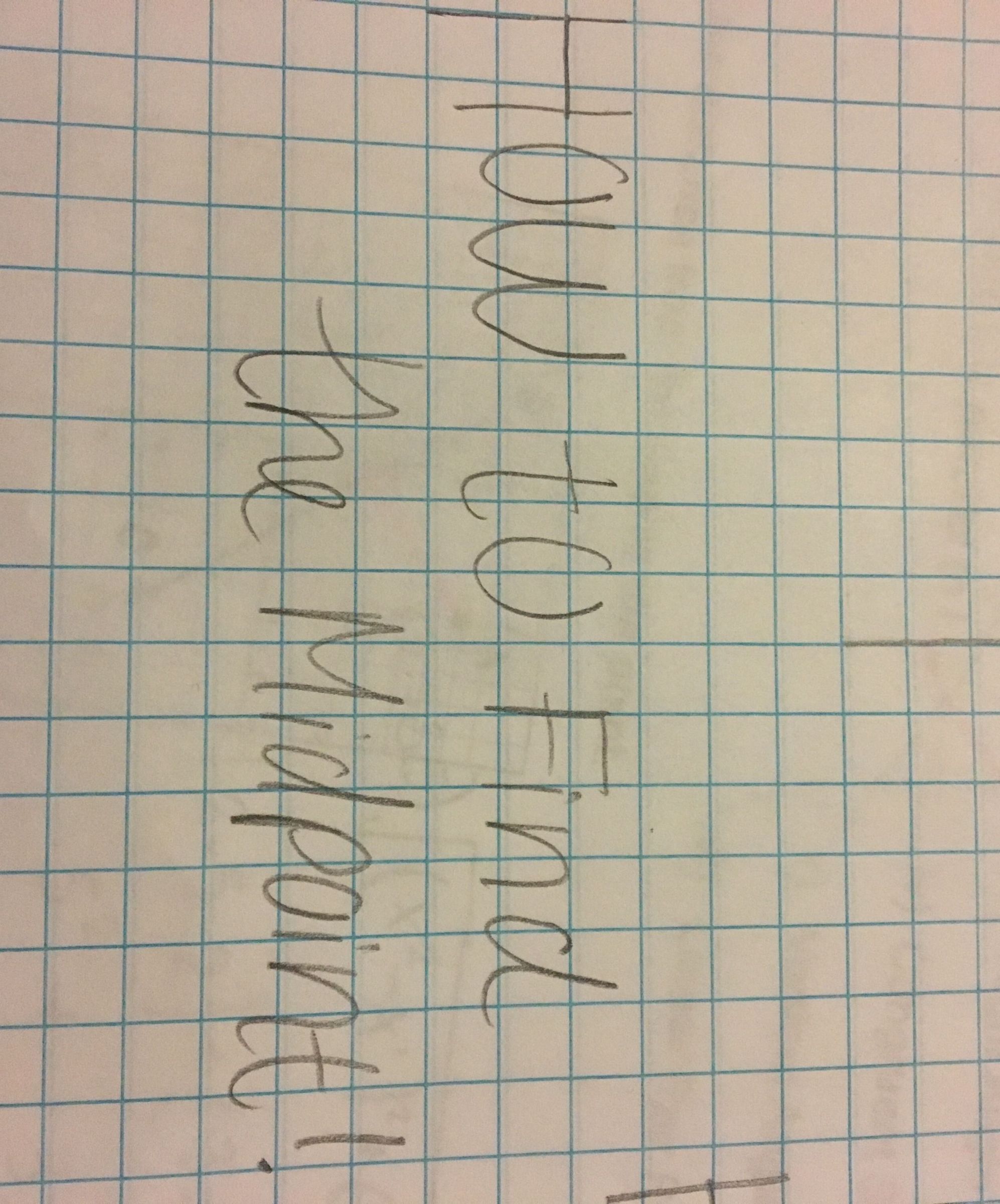 How to Find the Midpoint of a Segment 