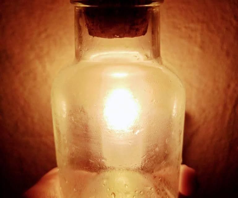 Light in a Bottle Photography