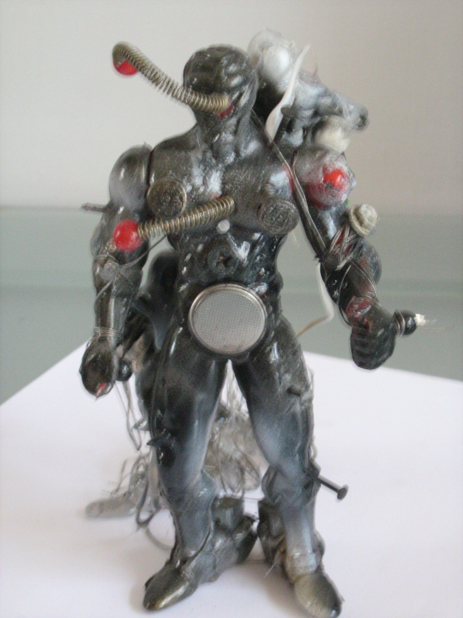 Custom Steampunk Mutant Parasite Action Figure Set