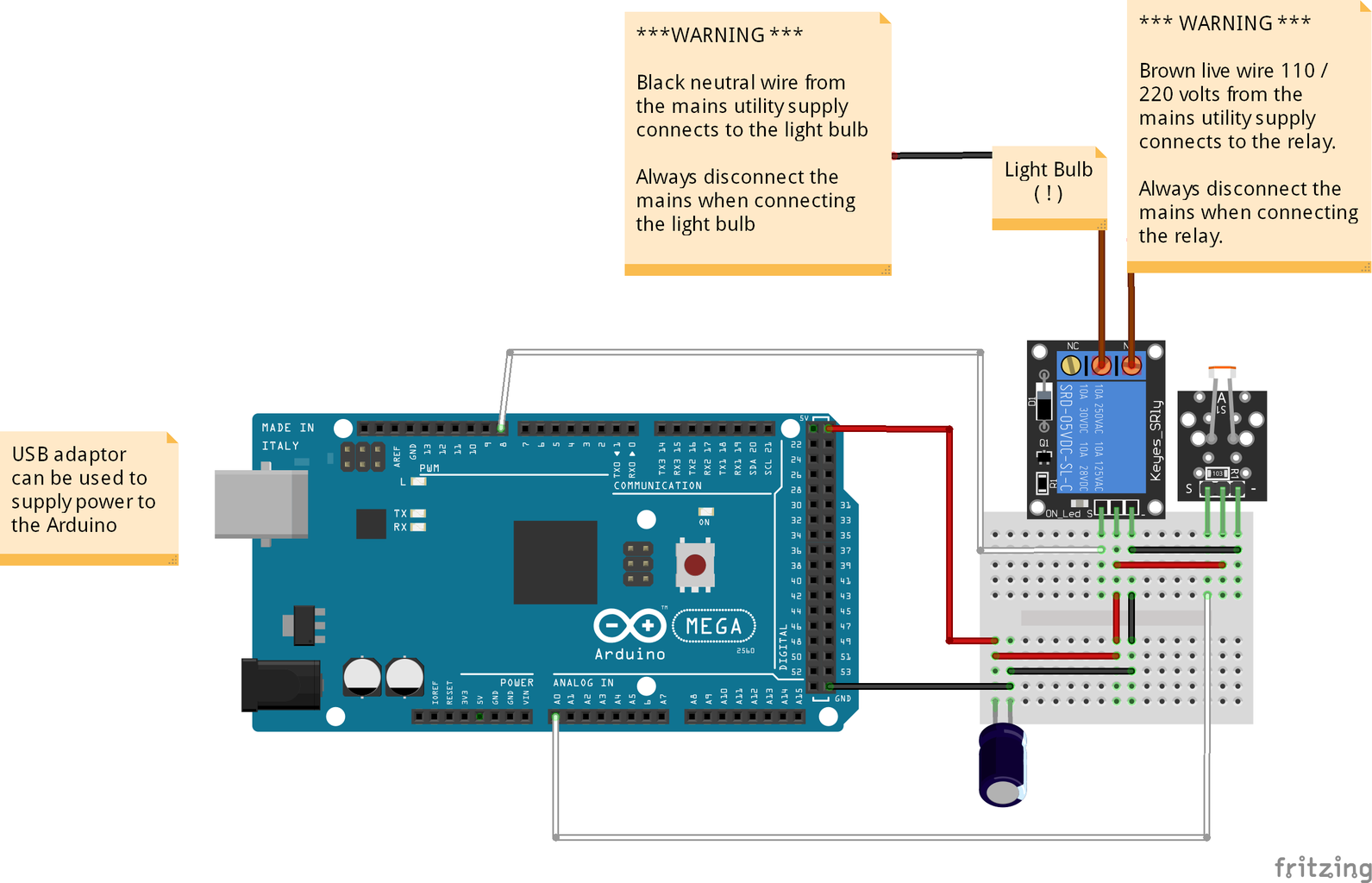 Arduino Night Watchman Light : 3 Steps - Instructables