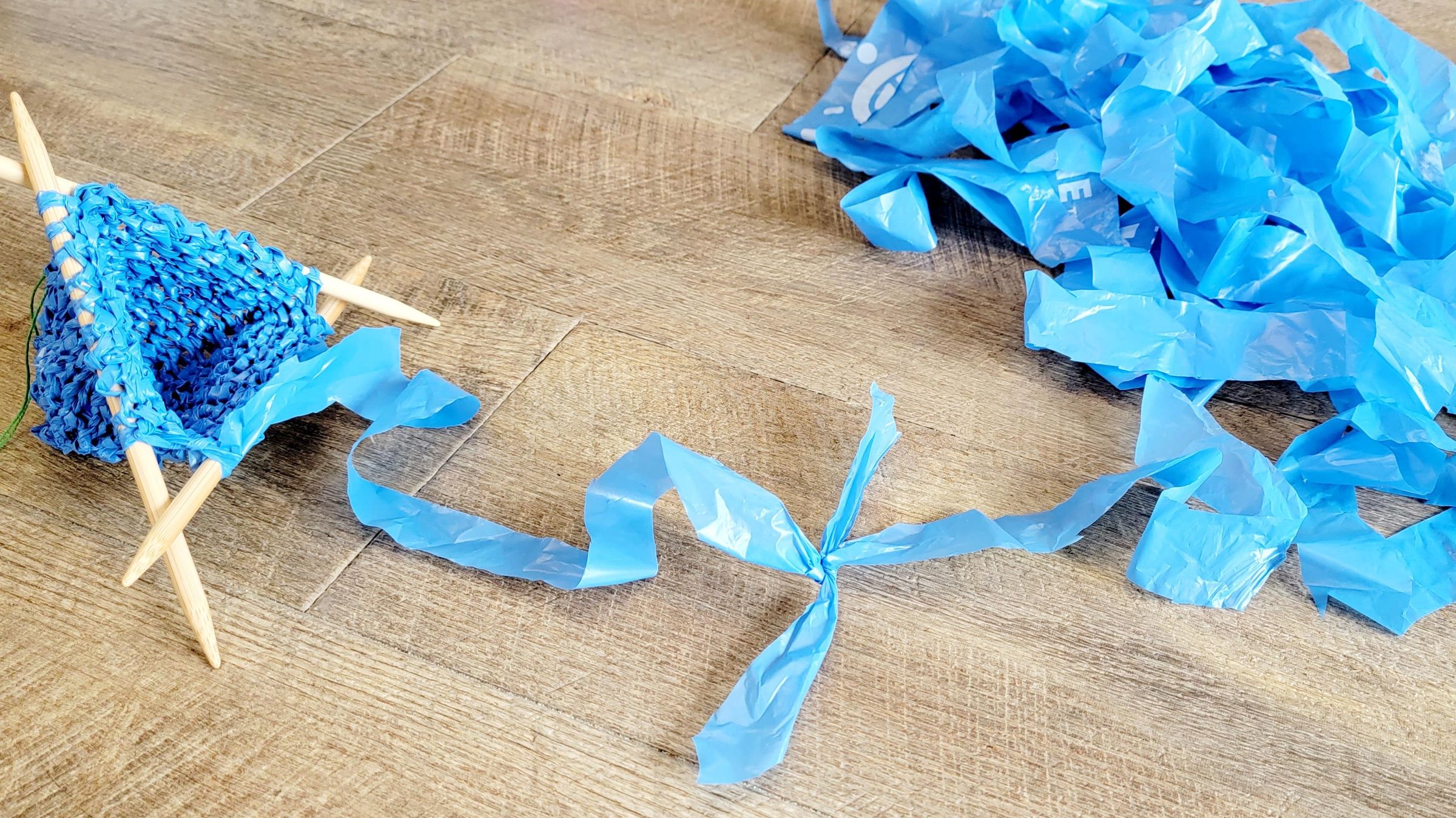 Knit Plastic Bag Ball 10 Steps (with Pictures) Instructables