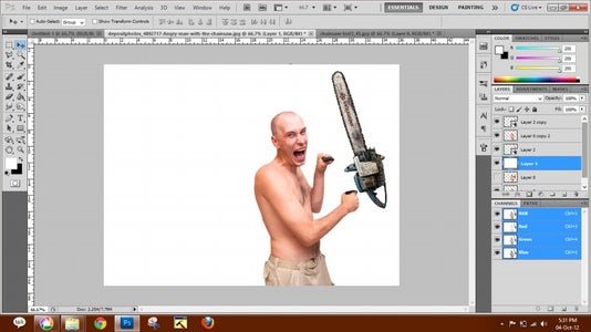 Getting Started  : Open PhotoShop