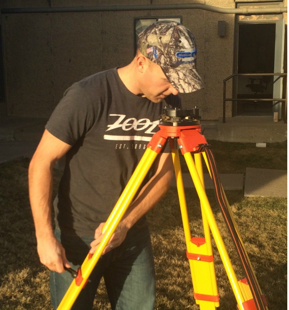 Continue to Level and Adjust the Tribrach As Necessary