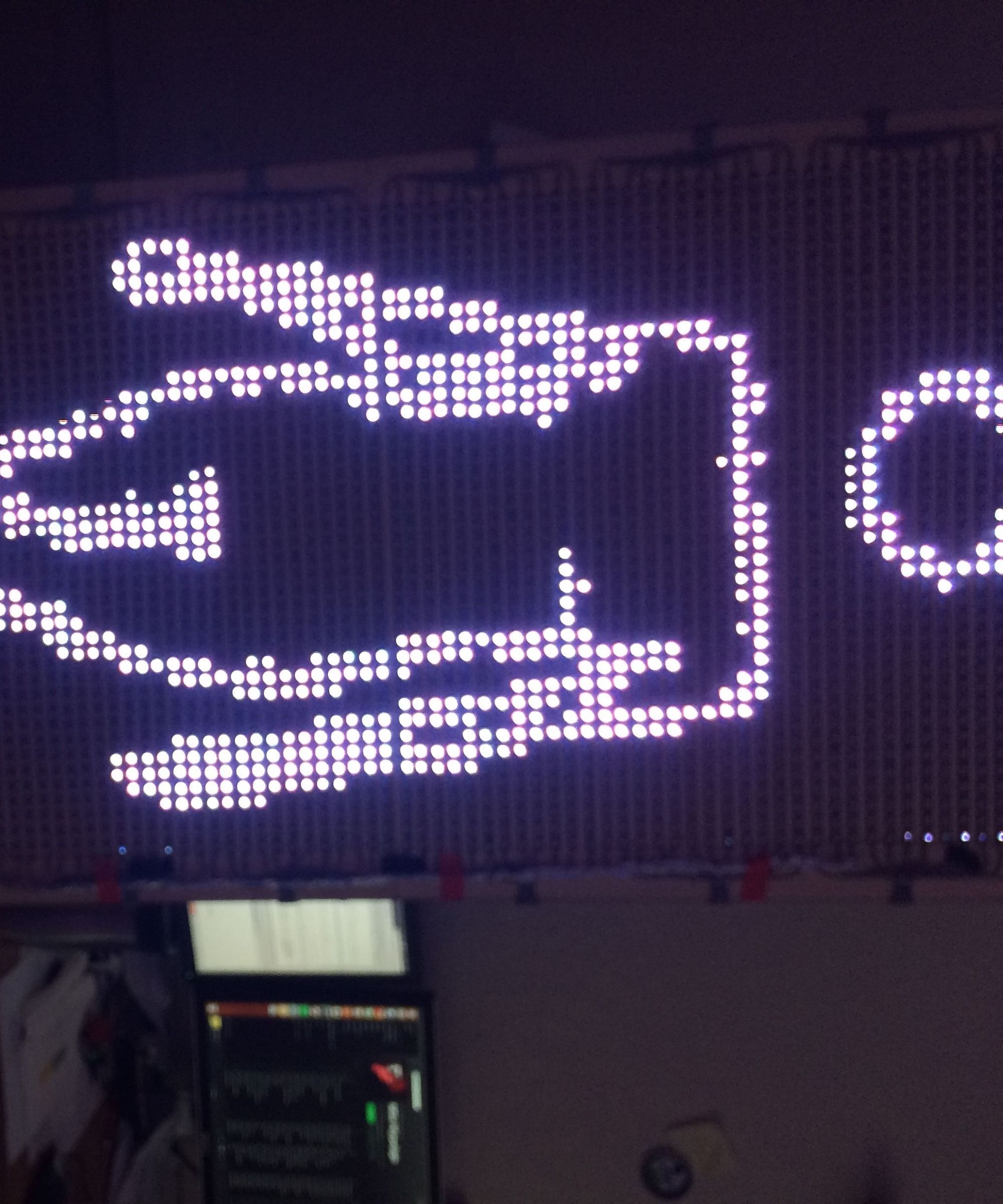4000 Pixel Animated LED Mural [Cheap and Simple*]