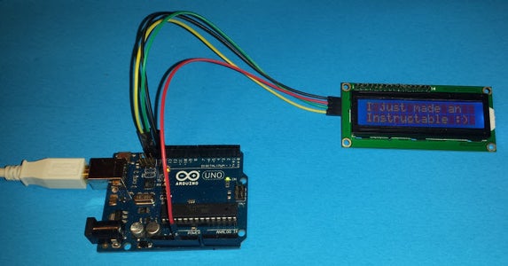 How to Connect a Serial LCD to an Arduino UNO : 4 Steps (with Pictures ...